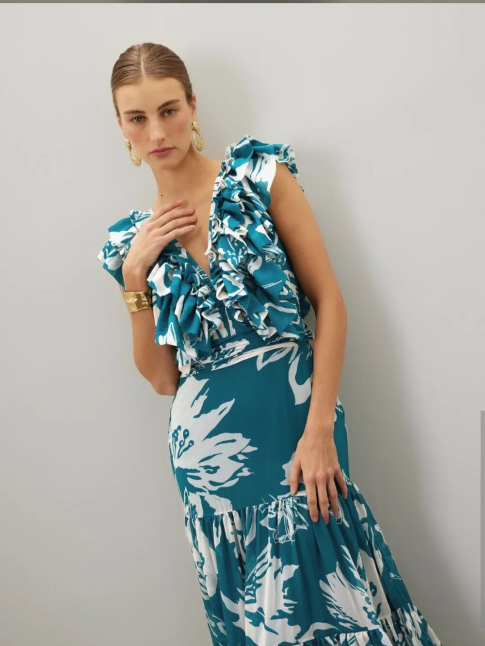 Andres Otalora Pueblo Magico Dress Size 0 MSRP $1450 - Picture 4 of 16